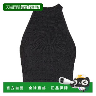 黑色上衣 1h可退 女士 巴尔曼 FF0AB027KJ14背心 香港直邮Balmain