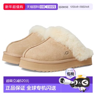 1h可退 香港直邮Ugg 女童 Disquette 拖鞋(小童/大童)童鞋童装