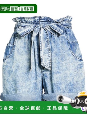 1h可退 香港直邮ISABEL MARANT 女士 牛仔短裤 blue蓝色 舒适时尚