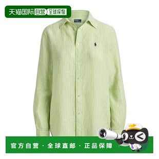 衬衫 香港直邮Polo 条纹长袖 Lauren 211A96158亚麻 Ralph