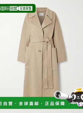 1h可退 香港直邮JOSEPH 约瑟夫 女士 Spencer 束带羊毛羊绒混纺风