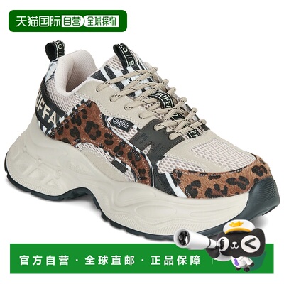 欧洲直邮Buffalo鞋子女低帮板鞋米色YUNO