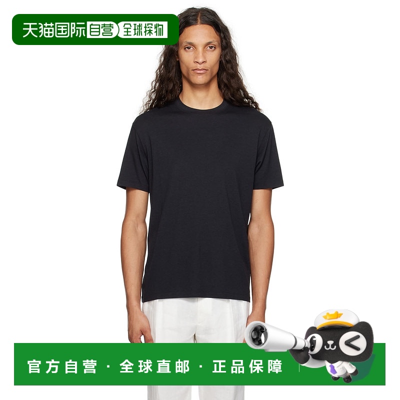 香港直邮Tom Ford 汤姆 福特 男士 黑色圆领 T 恤 JCS004JMT002S2