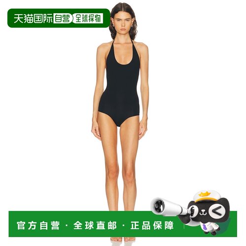 1h可退 香港直邮toteme 女士 挂脖打结领连身泳衣 263WRW0065FB00