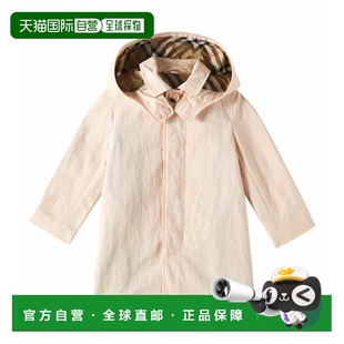 香港直邮Burberry 连帽大衣童装 巴宝莉 Hadley 女童 1h可退