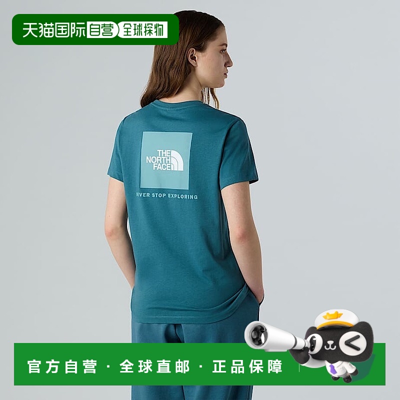 自营欧洲直邮北面 NSE Box女士休闲T恤 THE NORTH FACE