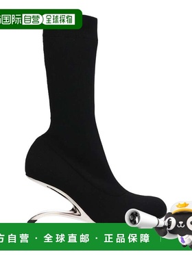 香港直邮mcqueen 亚历山大 麦昆 女士 靴子 black黑色 舒适时尚