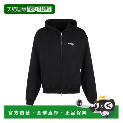 1h可退 欧洲直邮Represent 男士针织衫 OCM41122001 CO 黑色 长袖