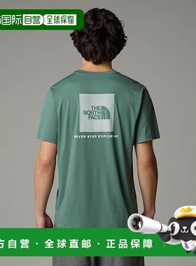 自营欧洲直邮北面24/7 Redbox 男士T恤TheNorthFace新款