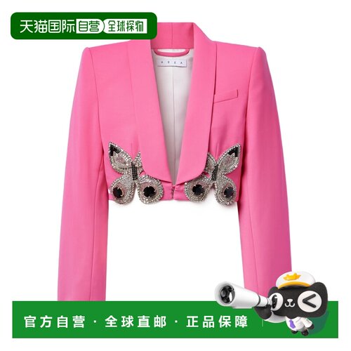 香港直邮AREA 女士西服 2303J06171CARMINEROSEPINK AW2022外套