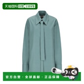香港直邮Jil 女士 Sander 1h可退 吉尔 桑达 领带衬衫 J03DL0196J
