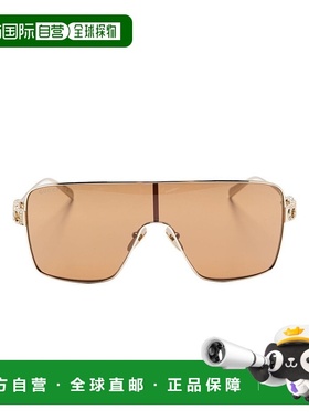 1h可退 香港直邮Gucci 古驰 女士 长方形镜框太阳眼镜 839994I333