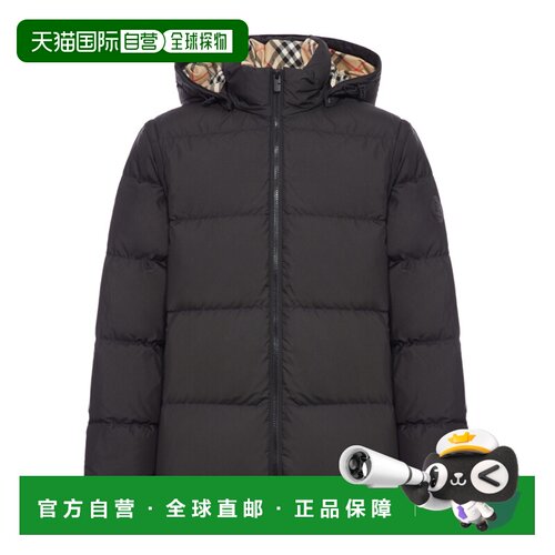 香港直邮BURBERRY 男士外套 81384701 CO 黑色 长【付后1h可退】