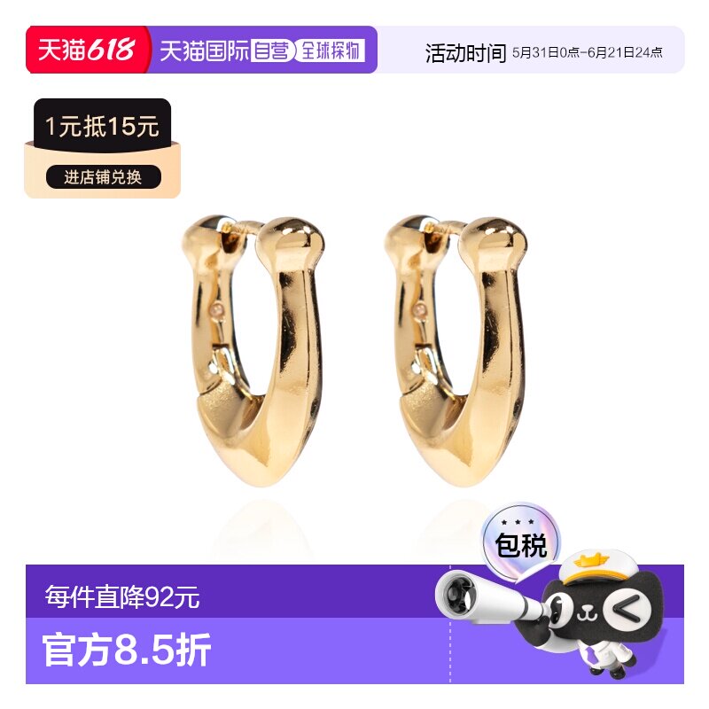 1h可退 欧洲直邮coach 女士 耳饰耳环配饰