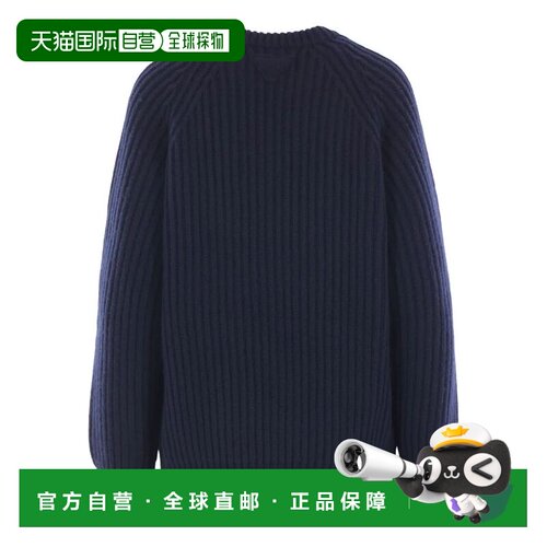 欧洲直邮PRADA 女士针织衫 P24S2PSOOO172EF0008 AW2025 蓝色
