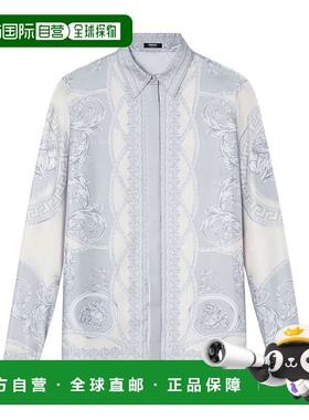 香港直邮Versace 范思哲 女士 翻领长袖衬衫 10013601A13359