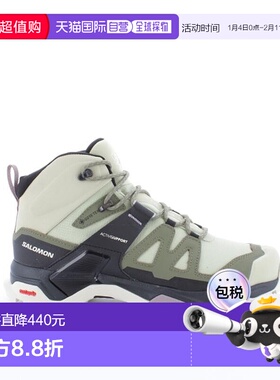 自营欧洲直邮Salomon萨洛蒙 X ULTRA 4 MID GTX女士绿色防水户外