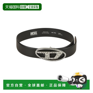 香港直邮Diesel 迪赛 女士 徽标腰带 X09611P6364牛皮