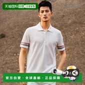 香港直邮Thom POLO衫 Browne 布朗 1h可退 短袖 汤姆 男士 MJP169A