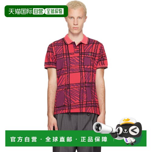 1h可退 香港直邮Vivienne Westwood 薇薇恩 韦斯特伍德 男士 红色