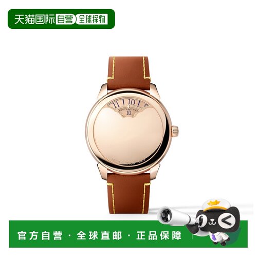 自营1h可退 欧洲直邮LV路易威登 Tambour女士金色玫瑰金自动机械3