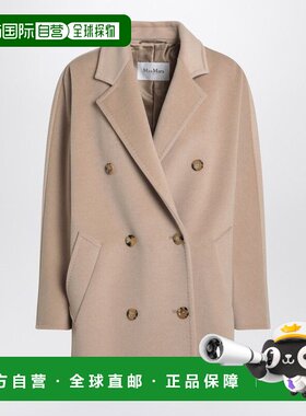 1h可退 香港直邮MaxMara 麦斯玛拉 女士 101801 ICON 短款浅褐色