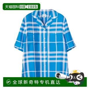 格紋襯衫 香港直郵Burberry 80658191博柏利真絲
