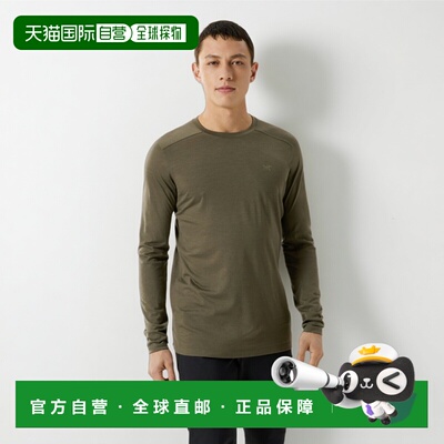 欧洲直邮Arc'teryx 始祖鸟Ionia Merino LS羊毛男士长袖T恤