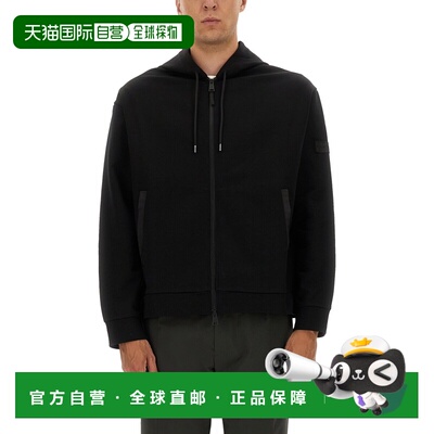 1h可退 香港直邮PREMIATA 男士卫衣 PA1034BLACK AW2025 黑色