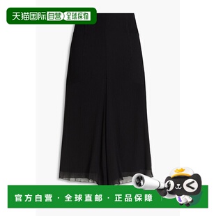 女士 香港直邮VICTORIA 贝克汉姆 维多利亚 丝绸绉纱中长 BECKHAM