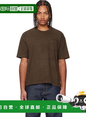 1h可退 香港直邮Visvim 维斯维木 男士 棕色 Jumbo T 恤 01252050