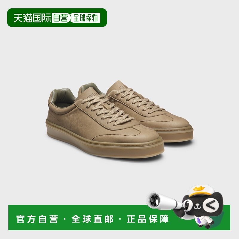 自营欧洲直邮Hugo Boss x BECKHAM男士米色小牛皮系带低帮运动鞋,运动鞋new,运动休闲鞋,淘宝优惠券,粉丝福利购,淘宝优惠卷