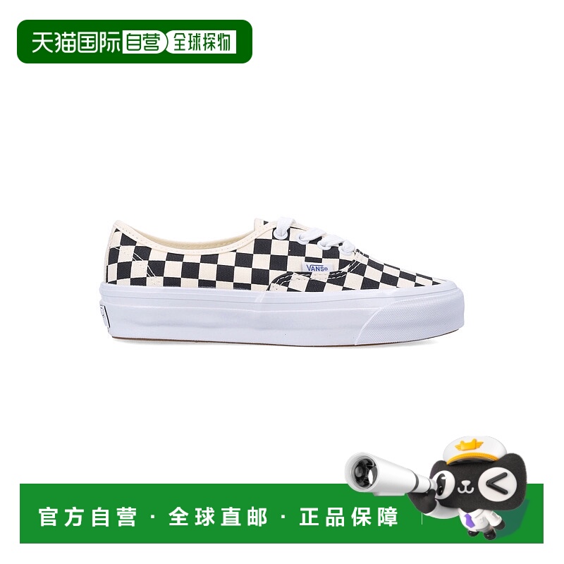 1h可退 香港直邮Vans 范斯 男士 Premium Authentic 44 棋盘格纹