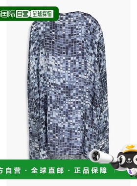 1h可退 香港直邮FARM RIO 女士 披肩式印花双绉迷你连衣裙 334024