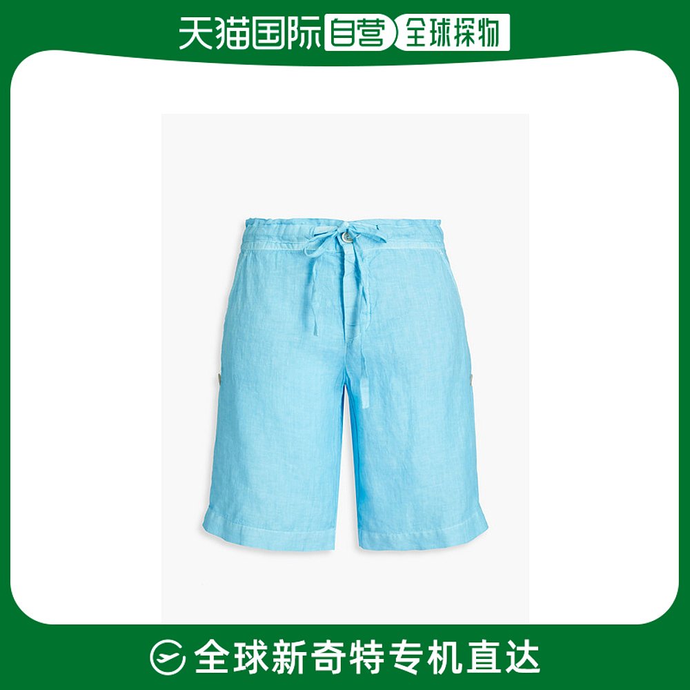 香港直邮120% Lino 女士亚麻短裤