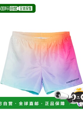 1h可退 香港直邮Casablanca 男士 短裤 MSP26TR03202GLASSGRADIEN