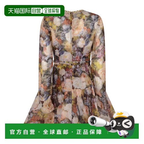 香港直邮ZIMMERMANN 女士连衣裙 7562DS262RSTE S【付后1h可退】