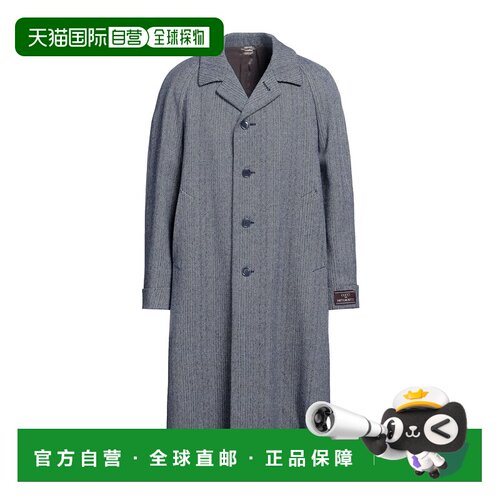 1h可退 香港直邮Gucci 古驰 男士 大衣 blue蓝色 舒适时尚