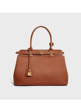 欧洲直邮Celine（2025 年新品）CELINE CONTI 软粒面小牛皮手袋