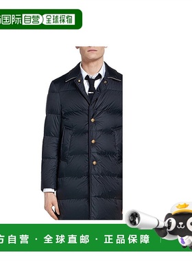 香港直邮Thom Browne 4条条纹按扣羽绒服 MOD040X05411