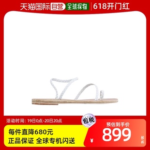 Sandals 平底徽标凉鞋 Greek 香港直邮Ancient 101951025OFFWHITE