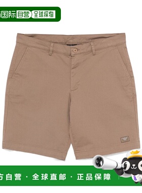 香港直邮Emporio Armani 贴花休闲裤短裤 EM000591AF12336阿玛尼