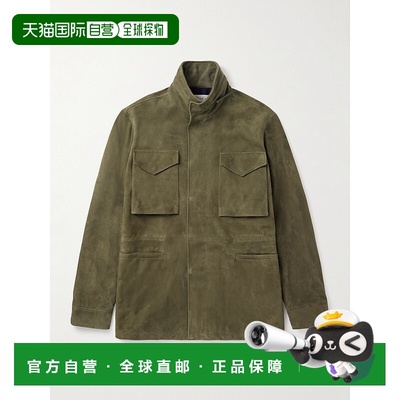 1h可退 香港直邮Gabriela Hearst 男士 Darwin M64 宽松款绒面革