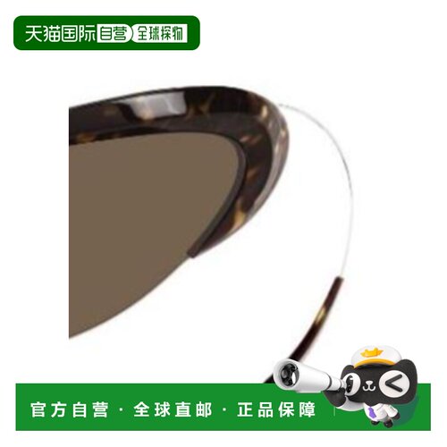 1h可退 香港直邮BALENCIAGA 男士太阳镜 BB0232S002 AW2025 棕色