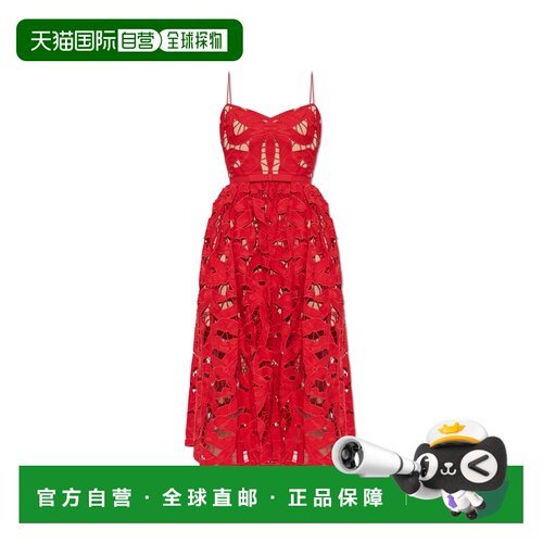 香港直邮SELF-PORTRAIT 女士连衣裙 PF25013MR0RED AW2025