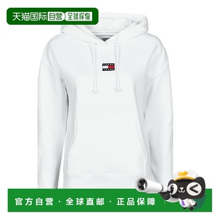 欧洲直邮Tommy Jeans 女士 TJW TOMMY CENTER BADGE HOODIE 卫衣
