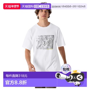 1h可退 香港直邮arc'teryx 始祖鸟 男士 Kragg Lithographica 棉T