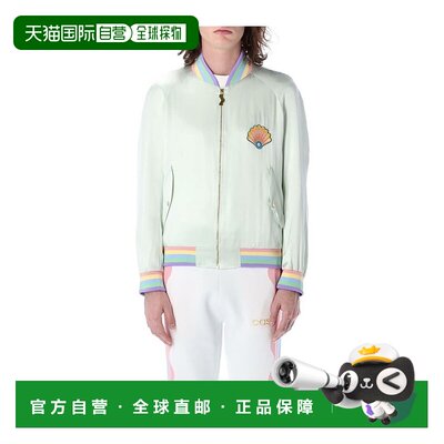 Casablanca男士拉链开衫长袖外套夹克衫简约时尚潮流服饰