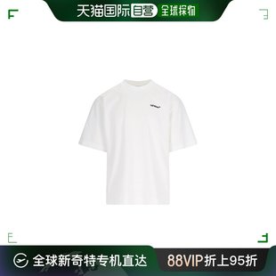 White 男士 Polos OMAA120S24JER00 香港直邮Off T恤上衣 米白色