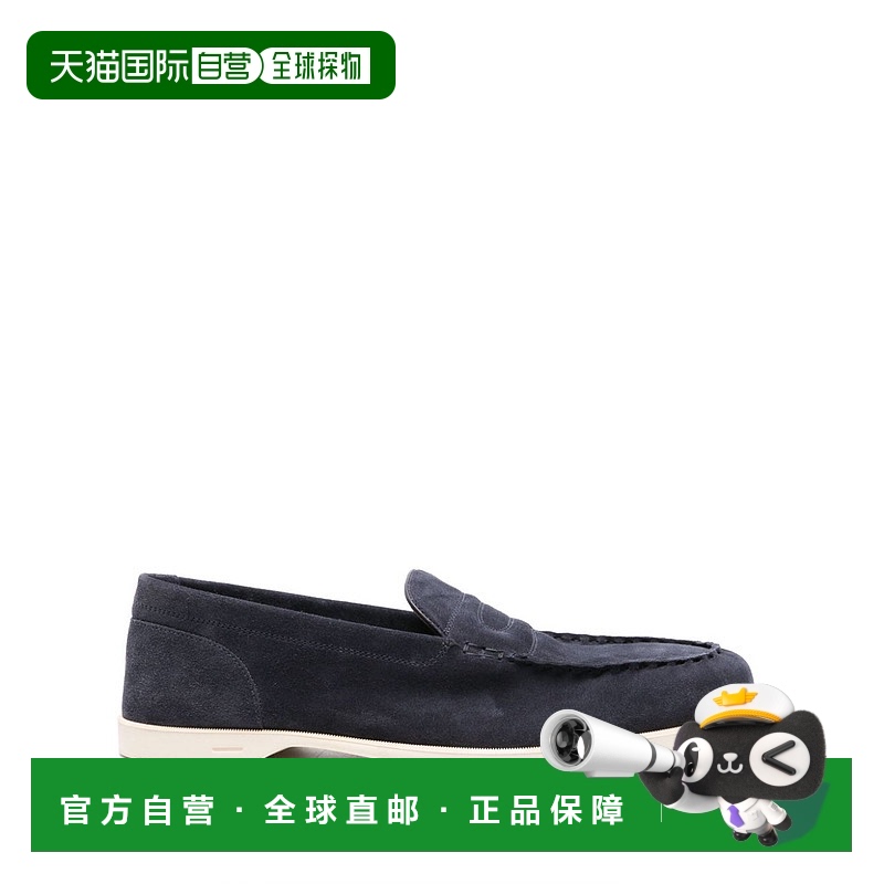 1h可退 香港直邮John Lobb 男士 PACE 绒面革柔软休闲乐福鞋 B022